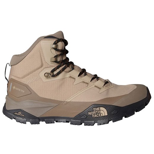 Buty męskie The North Face Offtrail Gore-Tex 0A8AETC891 - beżowe ze sklepu streetstyle24.pl w kategorii Buty trekkingowe męskie - zdjęcie 185801639