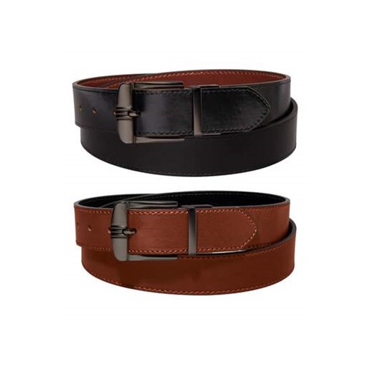 Pasek dwustronny 2 w 1 ze sklepu Atlas For Men w kategorii Paski męskie - zdjęcie 185801905