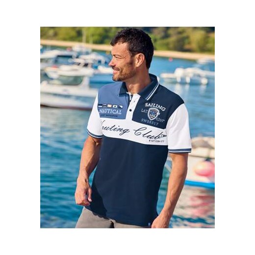 Polo Nautic Club Winch & Wheel ze sklepu Atlas For Men w kategorii T-shirty męskie - zdjęcie 185801937