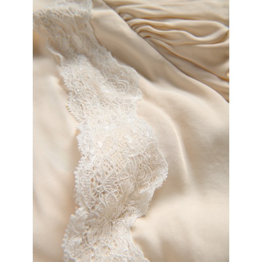 Reserved - Bluzka z wiskozy - złamana biel Reserved XS Reserved