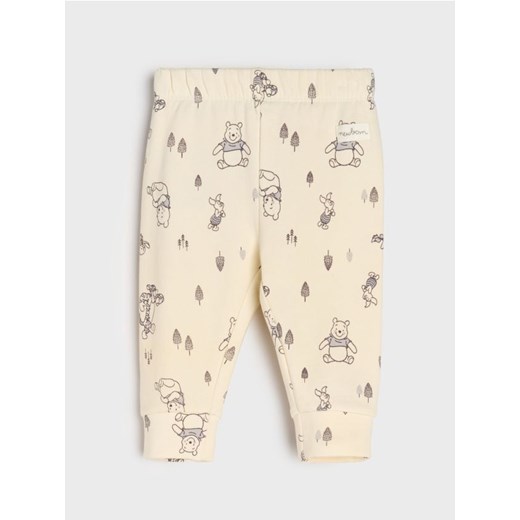 Sinsay - Spodnie z polarem w środku Winnie the Pooh - kremowy ze sklepu Sinsay w kategorii Odzież dla niemowląt - zdjęcie 185803999