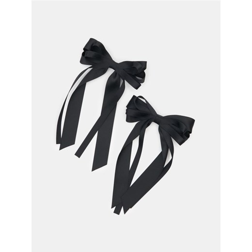 Sinsay - Spinka do włosów w kształcie kokardy - czarny Sinsay One Size Sinsay