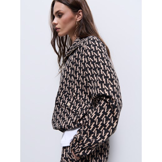 Mohito - Bluza z zamkiem - czarny ze sklepu Mohito w kategorii Bluzy damskie - zdjęcie 185804749