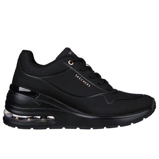 Buty damskie Skechers Million Air Elevated 155401BBK - czarne ze sklepu streetstyle24.pl w kategorii Buty sportowe damskie - zdjęcie 185805416