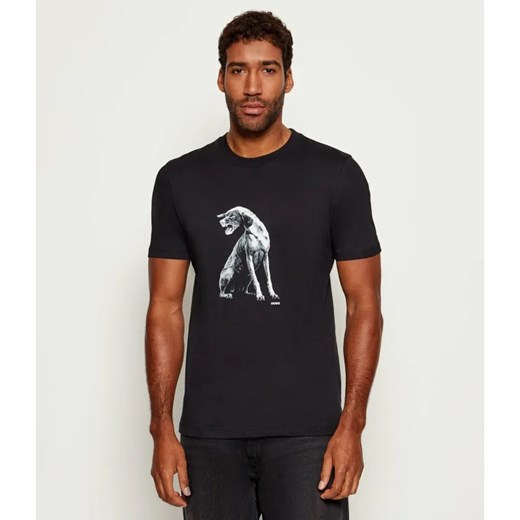 HUGO T-shirt Didug | Regular Fit ze sklepu Gomez Fashion Store w kategorii T-shirty męskie - zdjęcie 185806297