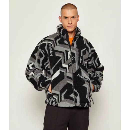 Napapijri Polarowa Kurtka T-FIEMME | Loose fit ze sklepu Gomez Fashion Store w kategorii Kurtki męskie - zdjęcie 185806339