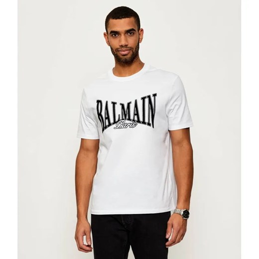 Balmain T-shirt | Regular Fit ze sklepu Gomez Fashion Store w kategorii T-shirty męskie - zdjęcie 185806349