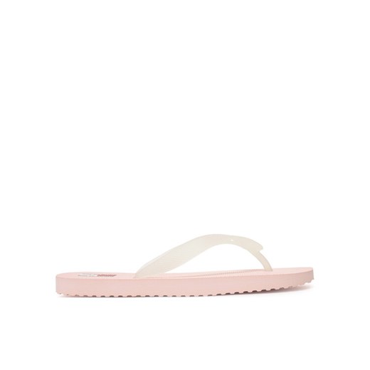 Japonki Tommy Jeans Tjw Logo Flip Flop EN0EN02447 Różowy ze sklepu eobuwie.pl w kategorii Klapki damskie - zdjęcie 185808549