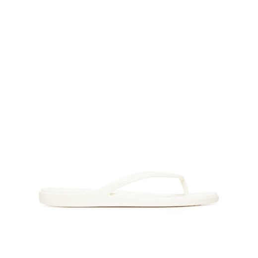 Japonki Crocs Miami Flip 211435 Écru ze sklepu eobuwie.pl w kategorii Klapki damskie - zdjęcie 185808555