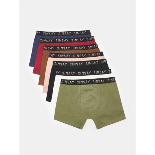 Sinsay - Bokserki 7 pack - wielobarwny ze sklepu Sinsay w kategorii Majtki dziecięce - zdjęcie 185811536