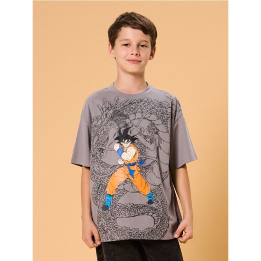 Sinsay - Koszulka Dragon Ball - szary ze sklepu Sinsay w kategorii T-shirty chłopięce - zdjęcie 185811649