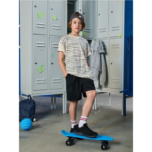 Sinsay - Szorty w stylu basic 2 pack - czarny ze sklepu Sinsay w kategorii Spodenki chłopięce - zdjęcie 185811698