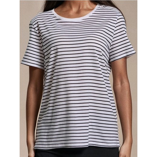 Sinsay - Koszulka w paski - wielobarwny ze sklepu Sinsay w kategorii Bluzki damskie - zdjęcie 185811709