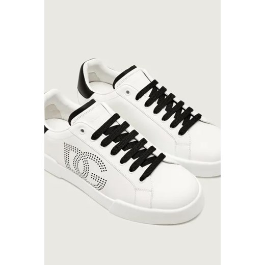 Dolce & Gabbana Skórzane sneakersy Dolce & Gabbana 41 Gomez Fashion Store