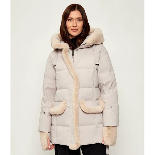 Diego M Puchowa kurtka | Oversize fit | z dodatkiem wełny ze sklepu Gomez Fashion Store w kategorii Kurtki damskie - zdjęcie 185813027