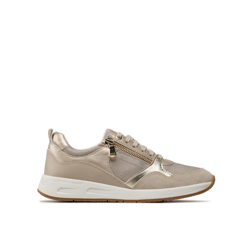 Sneakersy Geox D Bulmya A D35NQA 0NF14 C2235 Złoty ze sklepu eobuwie.pl w kategorii Buty sportowe damskie - zdjęcie 185813167