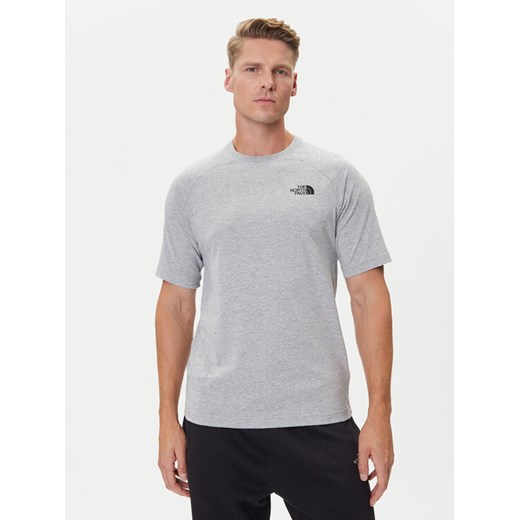 The North Face T-Shirt NF0A87NU Szary Regular Fit ze sklepu MODIVO w kategorii T-shirty męskie - zdjęcie 185813415