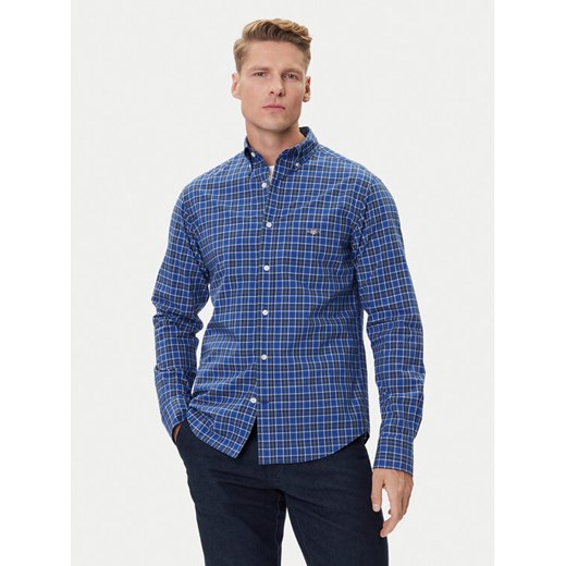 Gant Koszula 3250213 Niebieski Regular Fit ze sklepu MODIVO w kategorii Koszule męskie - zdjęcie 185813439