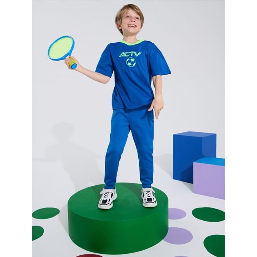 Sinsay - Koszulka sportowa Active - niebieski ze sklepu Sinsay w kategorii T-shirty chłopięce - zdjęcie 185815435