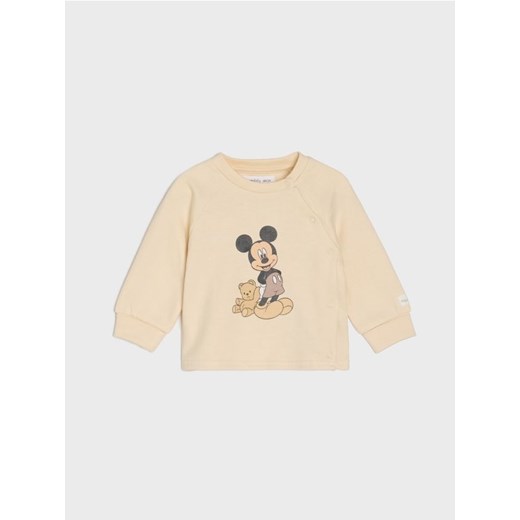 Sinsay - Bluza z polarem w środku Mickey Mouse - kremowy ze sklepu Sinsay w kategorii Odzież dla niemowląt - zdjęcie 185815535