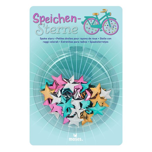 moses. 3-częściowy zestaw klipsów na szprychy (produkt niespodzianka) Moses. onesize okazyjna cena Limango Polska