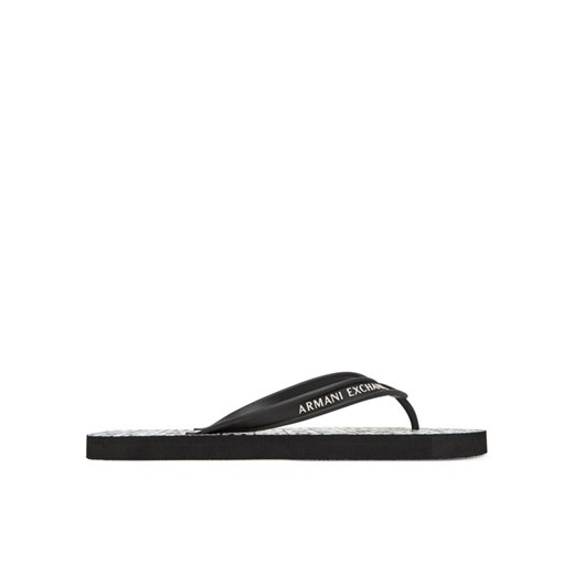 Japonki Armani Exchange XUQ002 XV676 N814 Czarny ze sklepu eobuwie.pl w kategorii Klapki męskie - zdjęcie 185816696