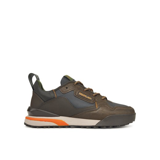 REPLAY Sneakersy Field M Sc GMSG9 .000.C0003L Szary ze sklepu MODIVO w kategorii Buty sportowe męskie - zdjęcie 185817009