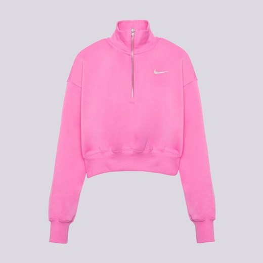 NIKE BLUZA ROZPINANA W NSW PHNX FLC QZ CROP ze sklepu Sizeer w kategorii Bluzy damskie - zdjęcie 185817305