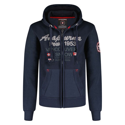 ANAPURNA Bluza &quot;Funiana&quot; w kolorze granatowym Anapurna XXL Limango Polska wyprzedaż