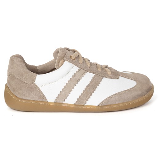 Damskie buty barefoot model 1774POL BIAŁY+CAPUCINO ze sklepu butyolivier w kategorii Półbuty damskie - zdjęcie 185818937