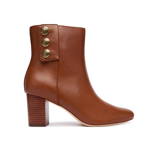 Botki LAUREN RALPH LAUREN Kenndi 802980064001 Brązowy ze sklepu eobuwie.pl w kategorii Botki - zdjęcie 185819519
