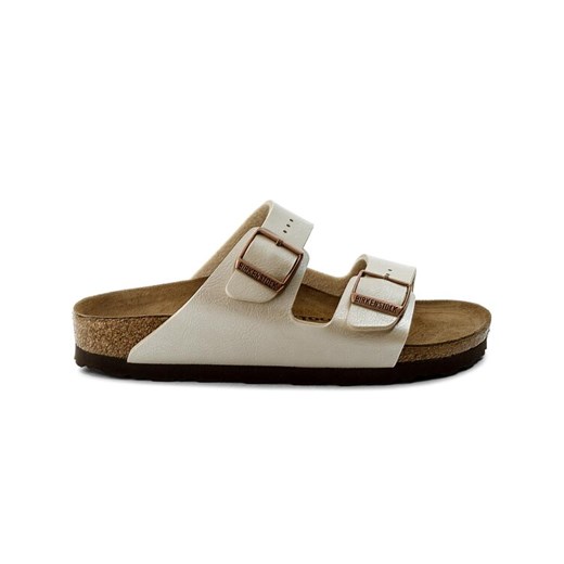 Klapki Birkenstock Arizona Birko-Flor 1009921 Złoty ze sklepu eobuwie.pl w kategorii Klapki damskie - zdjęcie 185819525