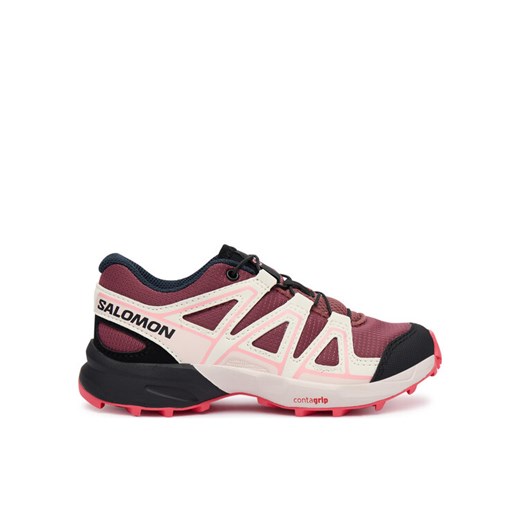 Buty do biegania Salomon Speedcross L47856200 Różowy ze sklepu eobuwie.pl w kategorii Buty sportowe dziecięce - zdjęcie 185819585