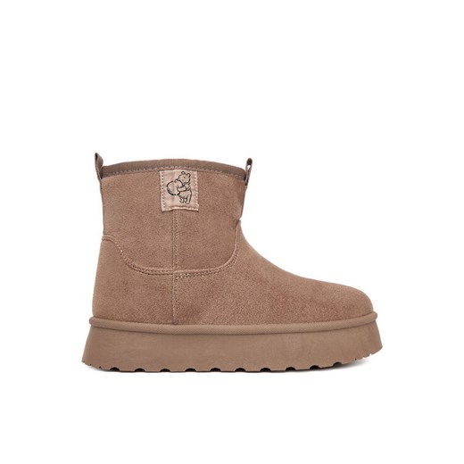Śniegowce Winnie The Pooh CEO-CS-AW25-237WTP Beżowy ze sklepu eobuwie.pl w kategorii Buty zimowe dziecięce - zdjęcie 185819607