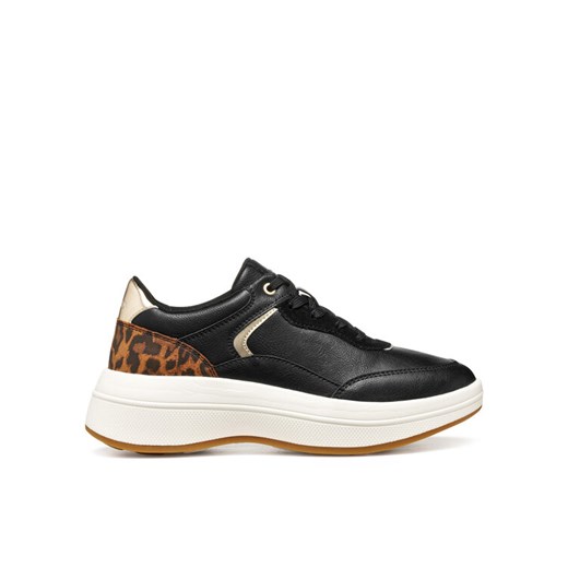 Sneakersy Geox D Spherica Ecub-3 D46WTB 0BCPZ C9209 Czarny ze sklepu eobuwie.pl w kategorii Buty sportowe damskie - zdjęcie 185819616