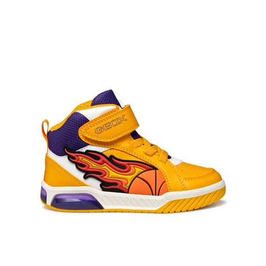 Geox Sneakersy J Inek J569CC 05411 C2295 M Żółty ze sklepu MODIVO w kategorii Buty sportowe dziecięce - zdjęcie 185820367