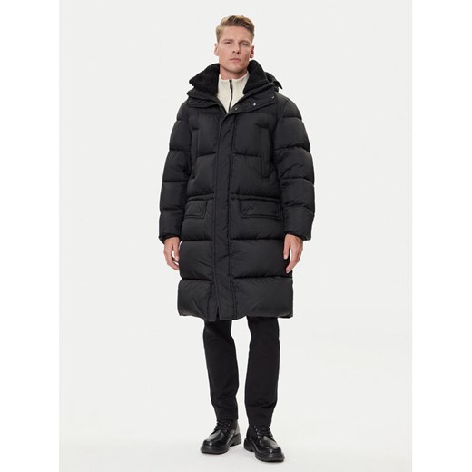 BOSS Płaszcz zimowy Omont 50543617 Czarny Oversize ze sklepu MODIVO w kategorii Płaszcze męskie - zdjęcie 185820385