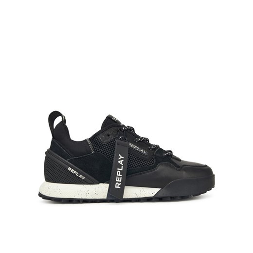 REPLAY Sneakersy Field M 2.0 GMS8L .000.C0021L Czarny ze sklepu MODIVO w kategorii Buty sportowe męskie - zdjęcie 185820387