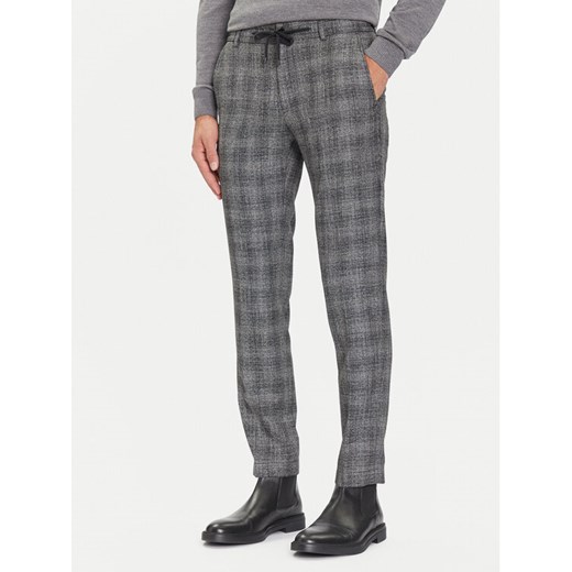 JOOP! Spodnie materiałowe 17 JT-79Sake12 30048702 Szary Slim Fit ze sklepu MODIVO w kategorii Spodnie męskie - zdjęcie 185820416