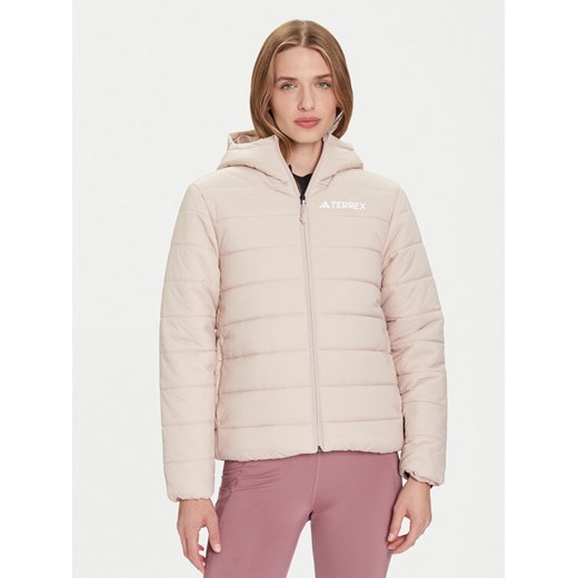 adidas Kurtka outdoor Terrex Multi Essentials Climawarm KB2168 Beżowy Regular Fit ze sklepu MODIVO w kategorii Kurtki damskie - zdjęcie 185820476