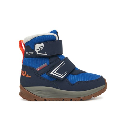 Jack Wolfskin Śniegowce Polar Bear-b Texapore Mid Vc K A62144 Niebieski ze sklepu MODIVO w kategorii Buty zimowe dziecięce - zdjęcie 185820499