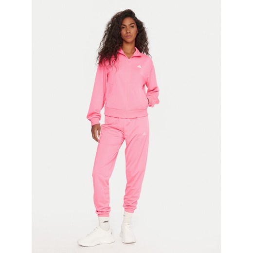 adidas Dres Essentials Feel Cozy JX0518 Różowy Regular Fit ze sklepu MODIVO w kategorii Dresy damskie - zdjęcie 185820508