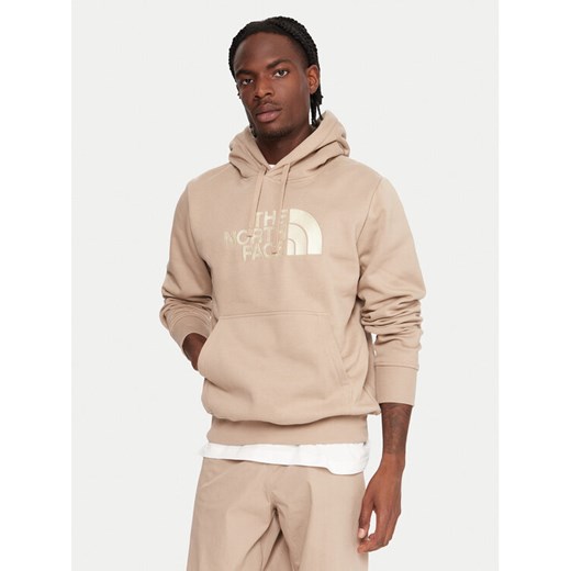 The North Face Bluza Drew Peak NF0A89EM Beżowy Regular Fit ze sklepu MODIVO w kategorii Bluzy męskie - zdjęcie 185820525