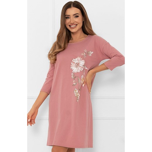 Bawełniana koszula nocna Akita, Kolor ceglasty, Rozmiar S, Italian Fashion ze sklepu Primodo w kategorii Koszule nocne - zdjęcie 185821355