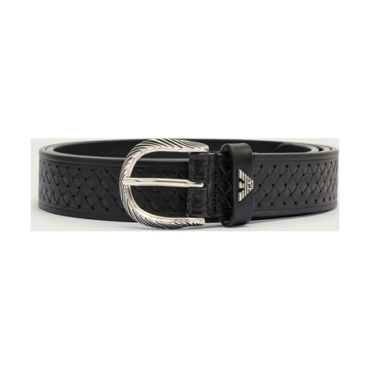 Emporio Armani Skórzany pasek ze sklepu Gomez Fashion Store w kategorii Paski męskie - zdjęcie 185822619