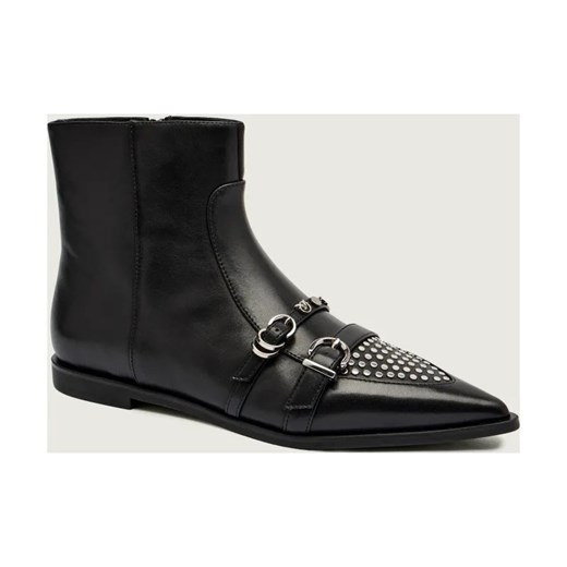 Pinko Skórzane botki ZULEMA 09 ze sklepu Gomez Fashion Store w kategorii Botki - zdjęcie 185822676