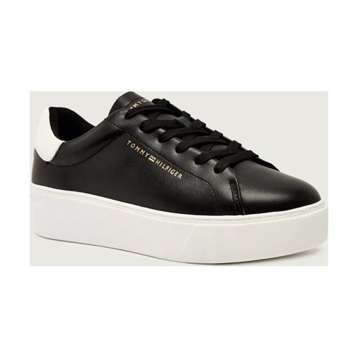 Tommy Hilfiger Skórzane sneakersy CHIC PLATFORM CUPSOLE PATENT ze sklepu Gomez Fashion Store w kategorii Buty sportowe damskie - zdjęcie 185822696