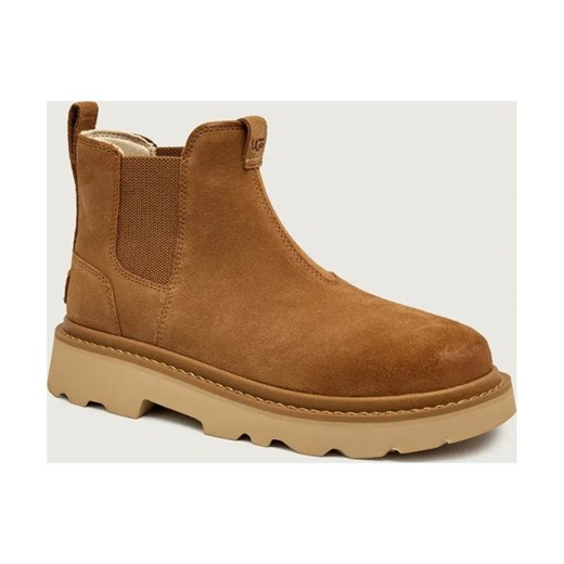UGG Skórzane śniegowce M CHELSEA LUG ze sklepu Gomez Fashion Store w kategorii Buty zimowe męskie - zdjęcie 185822758