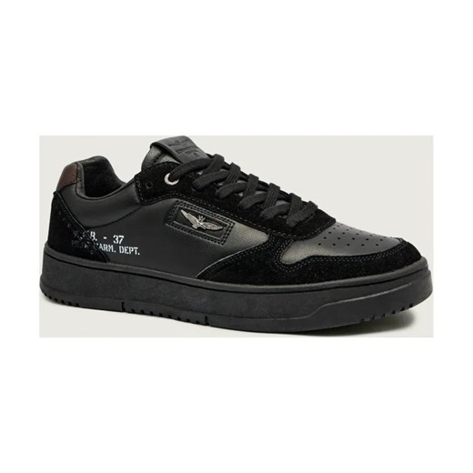 Aeronautica Militare Skórzane sneakersy ze sklepu Gomez Fashion Store w kategorii Buty sportowe męskie - zdjęcie 185822759