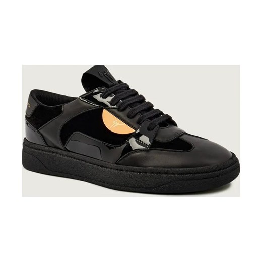 Giuseppe Zanotti Skórzane sneakersy KAREM ze sklepu Gomez Fashion Store w kategorii Buty sportowe męskie - zdjęcie 185822765